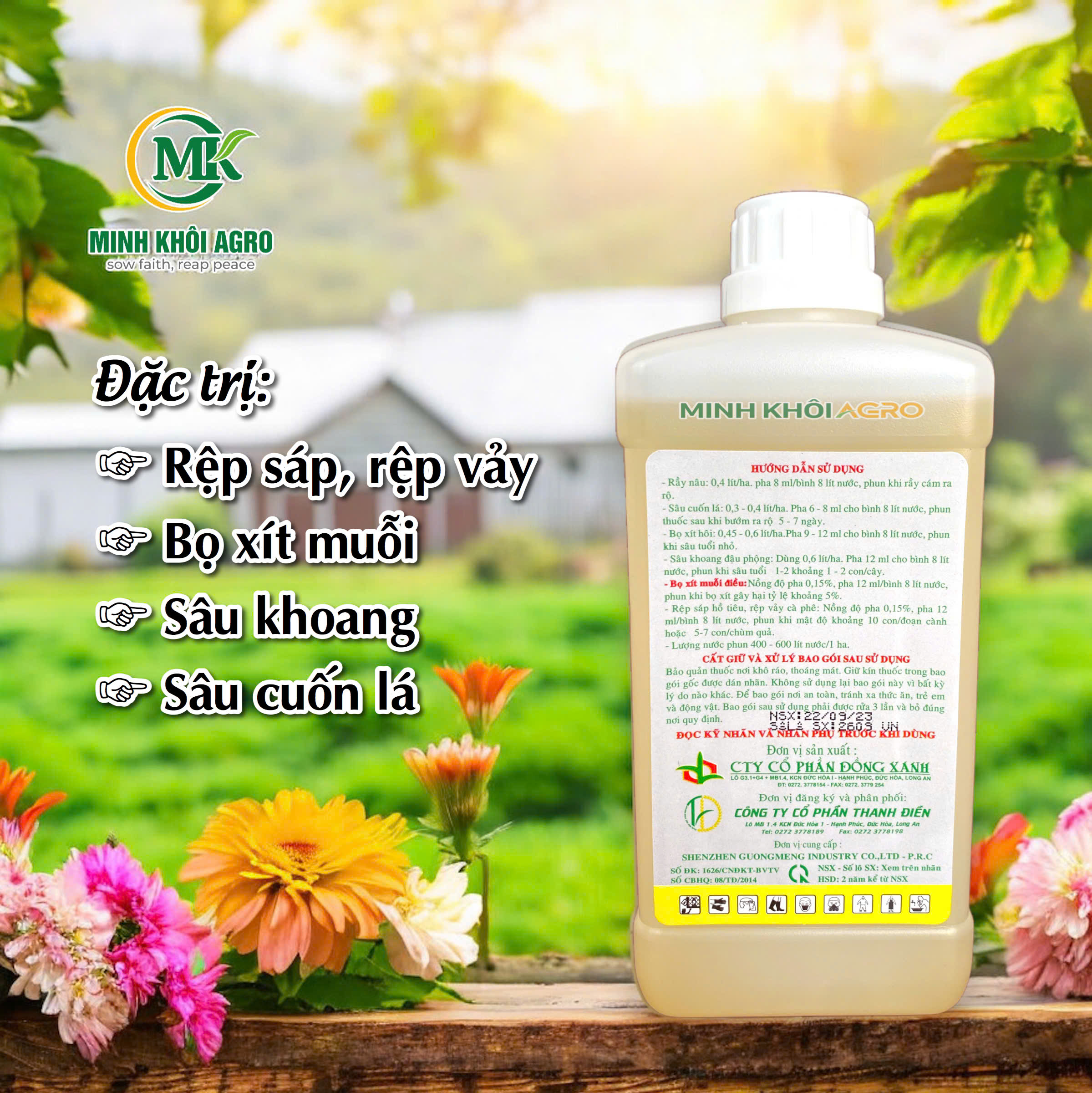 Thuốc trừ sâu Alphador 50EC - Chai 480ml